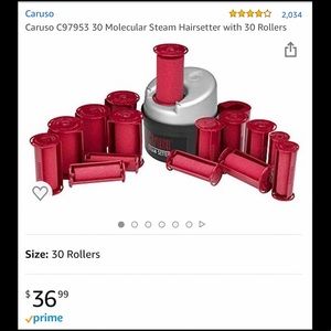 CARUSO Hair Rollers (30), NEW